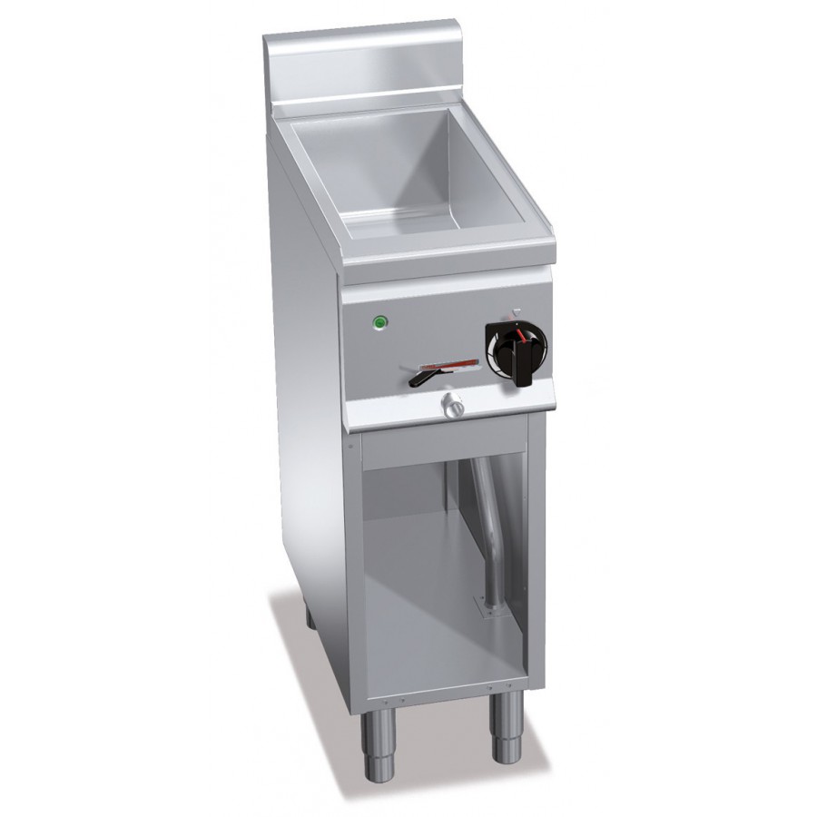 Bain marie avec robinet de vidange 1 x GN 3/4 sur pieds