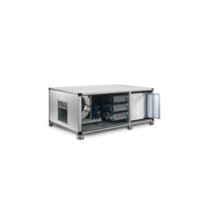 Caisson charbon actif 3000 m³ avec moteur + filtre à poche