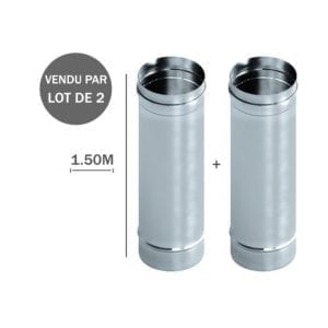 Gaines circulaires 2 x 1500 mm / Ø450 mm