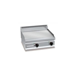 Plaque de cuisson électrique 795 x 500 mm chromée