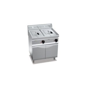 Friteuse électrique 18 + 18 litres (27kW) sur pieds