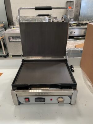 Grill Panini Grand Premium -Rainurée / Lisse avec minuteur