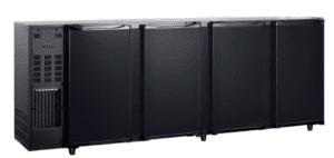 Arrière bar 4 portes pleines 622 litres