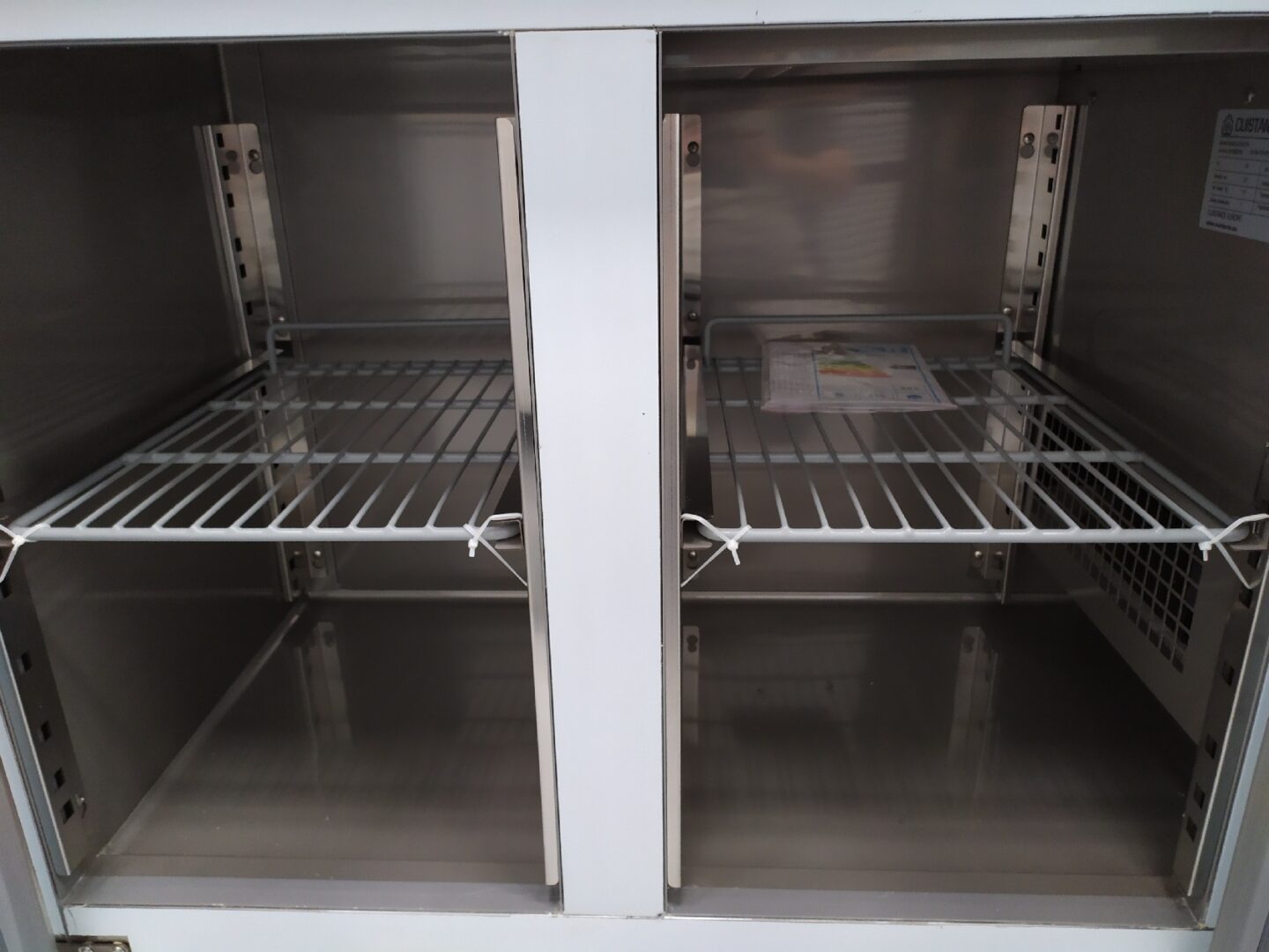 TABLE POSITIVE 240 LITRES 2 PORTES AVEC DOSSERET – Image 5